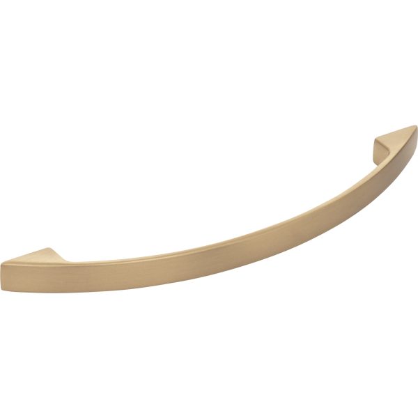 128 mm Center-to-Center Satin Bronze Arched Somerset Cabinet Pull - Image 4