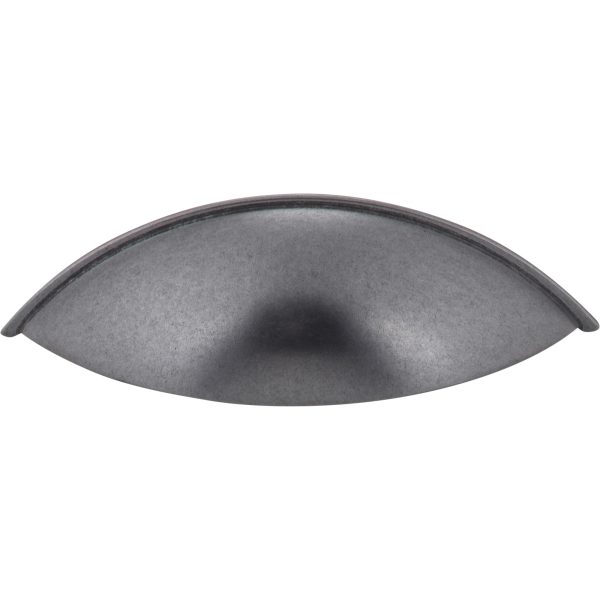 96 mm Center-to-Center Dark Bronze Bordeaux Cabinet Cup Pull - Image 3