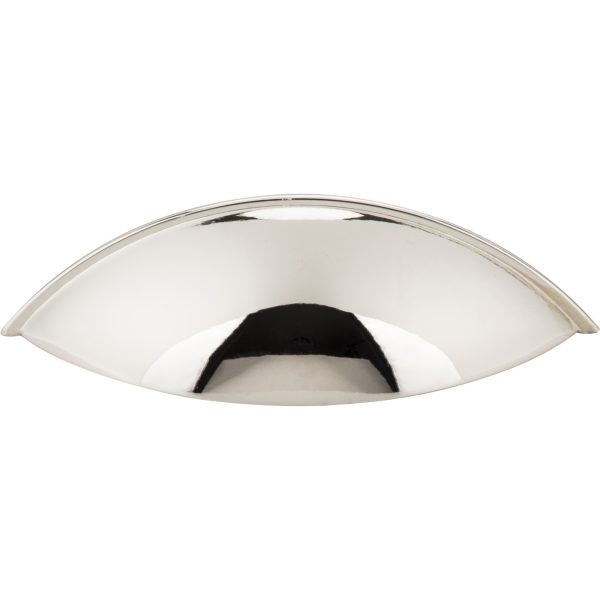 96 mm Center-to-Center Brushed Oil Rubbed Bronze Bordeaux Cabinet Cup Pull - Image 3