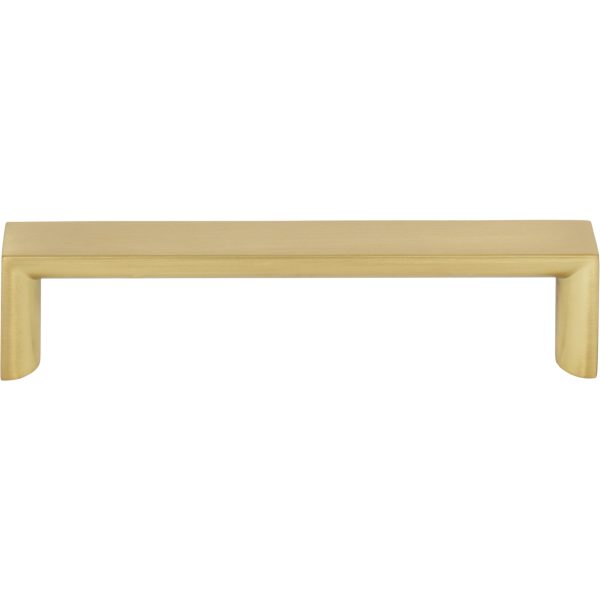 128 mm Center-to-Center Brushed Gold Walker 1 Cabinet Pull - Image 3