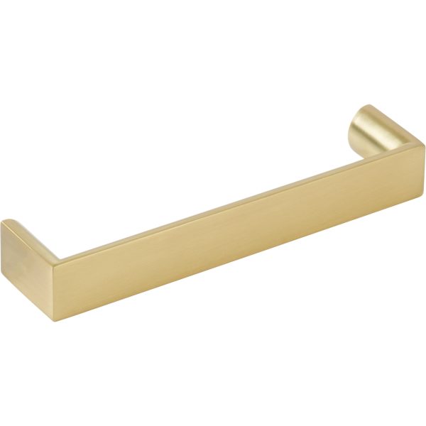 128 mm Center-to-Center Brushed Gold Walker 1 Cabinet Pull - Image 4