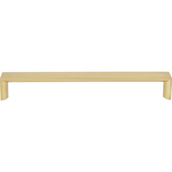 12" Center-to-Center Brushed Gold Walker 1 Appliance Handle - Image 3