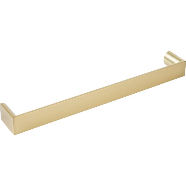 12" Center-to-Center Brushed Gold Walker 1 Appliance Handle - Image 4