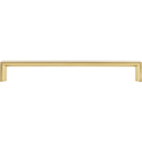12" Center-to-Center Brushed Gold Walker 1 Appliance Handle - Image 6