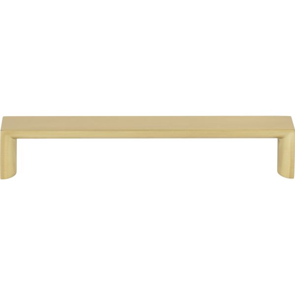 160 mm Center-to-Center Brushed Gold Walker 1 Cabinet Pull - Image 3