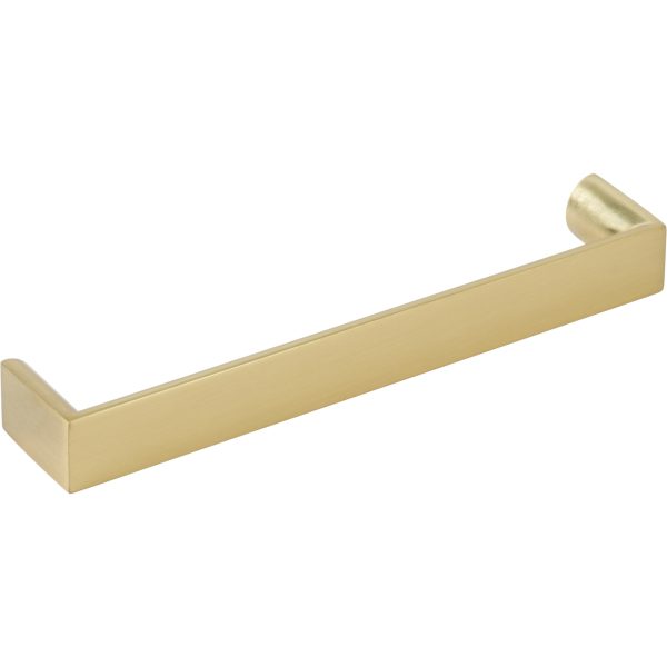 160 mm Center-to-Center Brushed Gold Walker 1 Cabinet Pull - Image 4