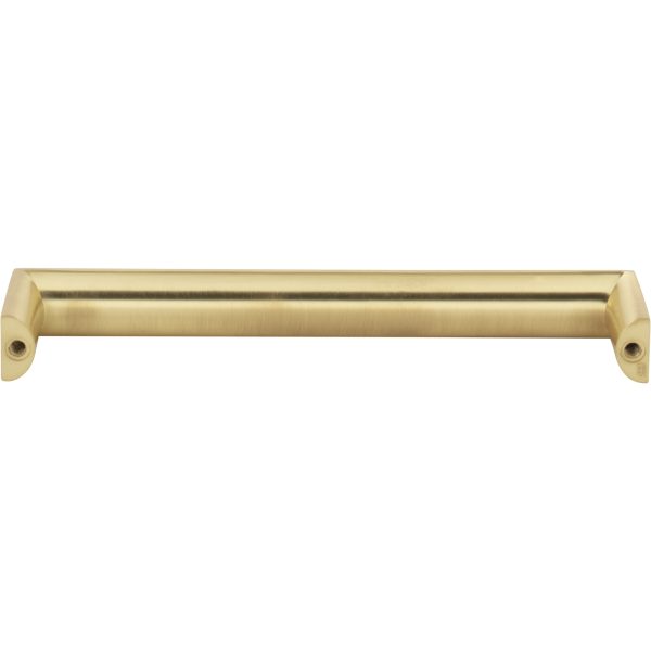 160 mm Center-to-Center Brushed Gold Walker 1 Cabinet Pull - Image 5