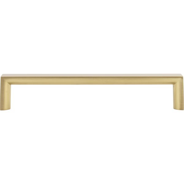 160 mm Center-to-Center Brushed Gold Walker 1 Cabinet Pull - Image 6