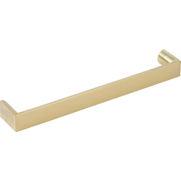 192 mm Center-to-Center Brushed Gold Walker 1 Cabinet Pull - Image 4