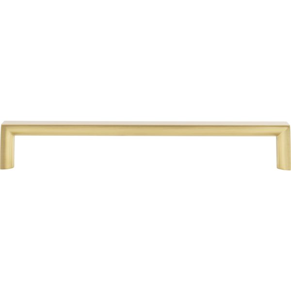 192 mm Center-to-Center Brushed Gold Walker 1 Cabinet Pull - Image 6