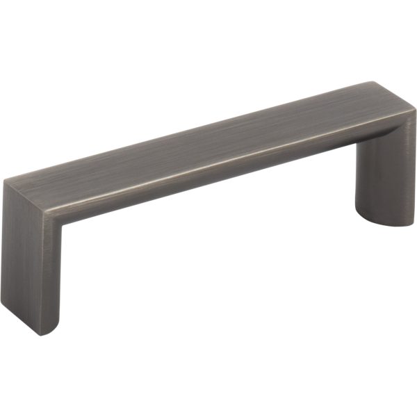 96 mm Center-to-Center Brushed Pewter Walker 1 Cabinet Pull
