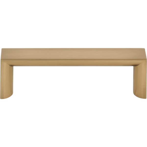 96 mm Center-to-Center Satin Bronze Walker 1 Cabinet Pull - Image 3