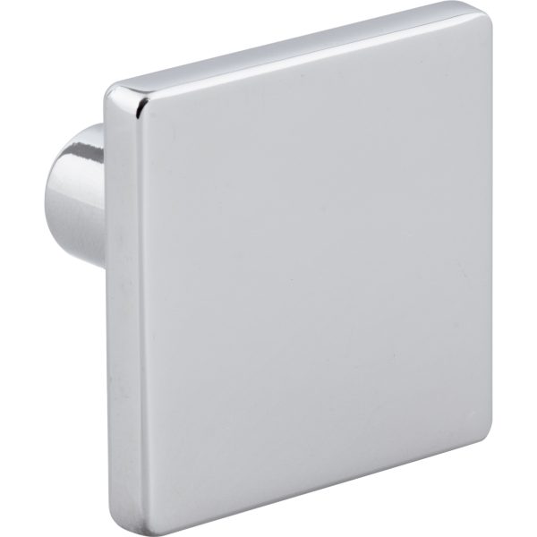 1-5/8" Overall Length Polished Chrome Walker 1 Square Knob - Image 4
