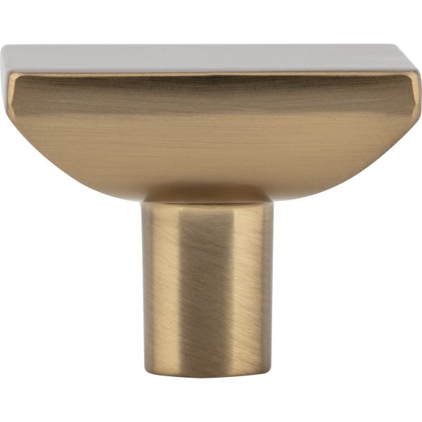1-5/8" Overall Length Satin Bronze Walker 1 Square Knob - Image 6
