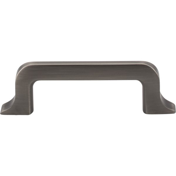 3" Center-to-Center Brushed Pewter Callie Cabinet Pull - Image 3
