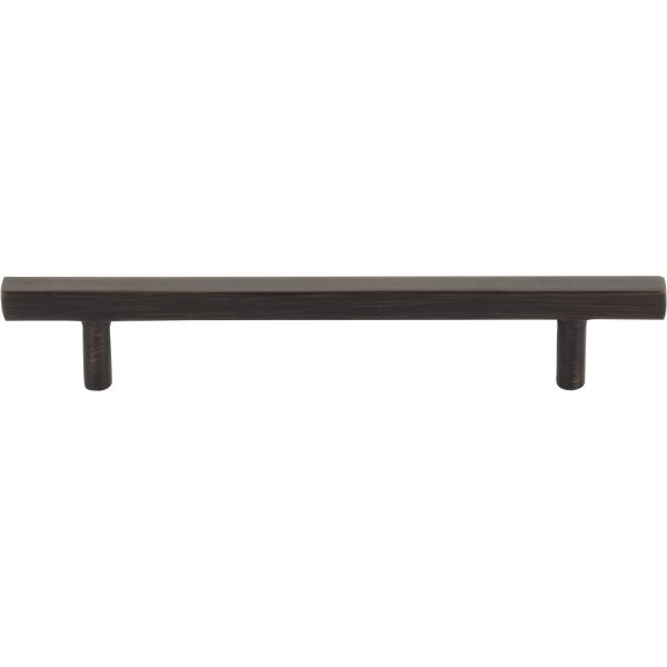 128 mm Center-to-Center Brushed Oil Rubbed Bronze Square Dominique Cabinet Bar Pull - Image 3