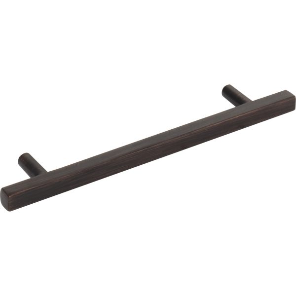 128 mm Center-to-Center Brushed Oil Rubbed Bronze Square Dominique Cabinet Bar Pull - Image 4