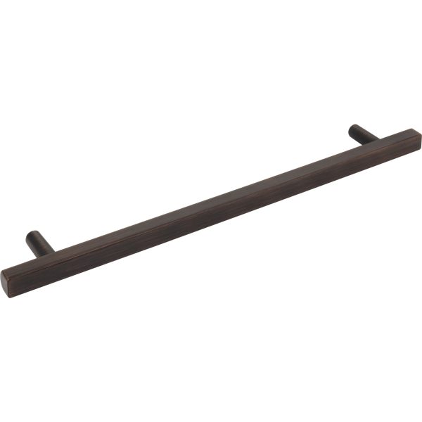 12" Center-to-Center Brushed Oil Rubbed Bronze Square Dominique Appliance Handle - Image 4