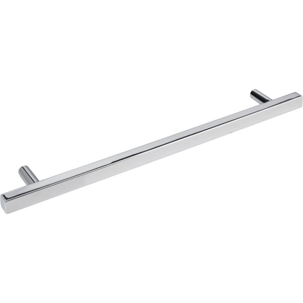 12" Center-to-Center Polished Chrome Square Dominique Appliance Handle - Image 4