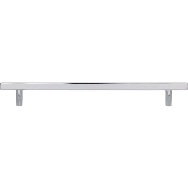 12" Center-to-Center Polished Chrome Square Dominique Appliance Handle - Image 6