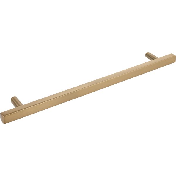 12" Center-to-Center Satin Bronze Square Dominique Appliance Handle - Image 4