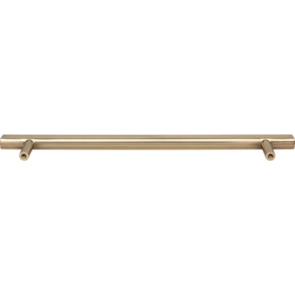 12" Center-to-Center Satin Bronze Square Dominique Appliance Handle - Image 5