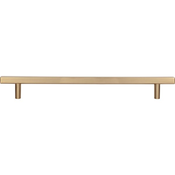 12" Center-to-Center Satin Bronze Square Dominique Appliance Handle - Image 6