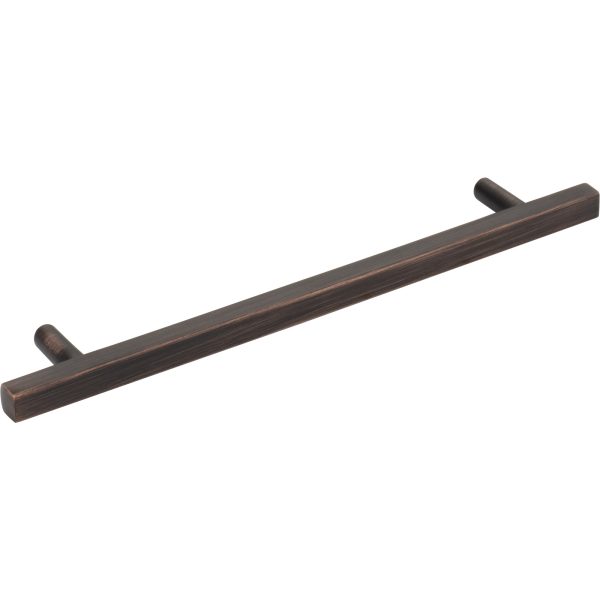 160 mm Center-to-Center Brushed Oil Rubbed Bronze Square Dominique Cabinet Bar Pull - Image 4