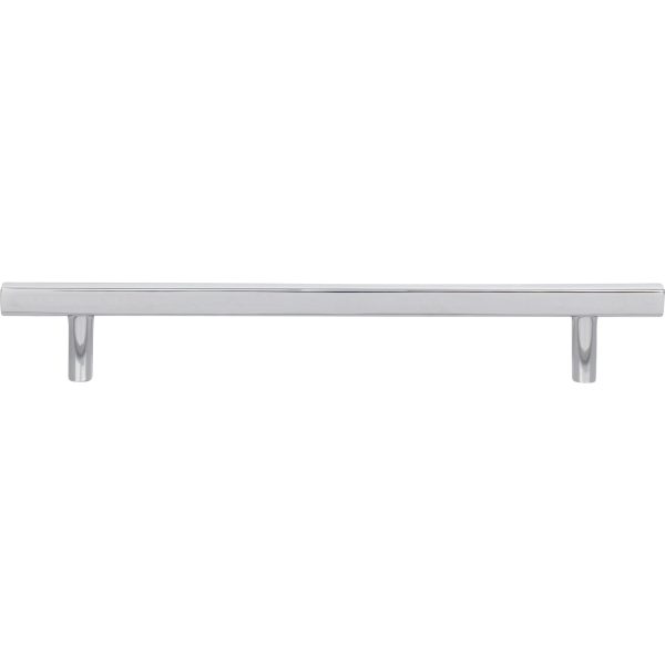 160 mm Center-to-Center Polished Chrome Square Dominique Cabinet Bar Pull - Image 6