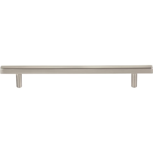 160 mm Center-to-Center Satin Nickel Square Dominique Cabinet Bar Pull - Image 3