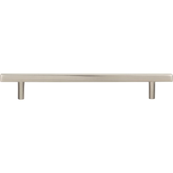 160 mm Center-to-Center Satin Nickel Square Dominique Cabinet Bar Pull - Image 6