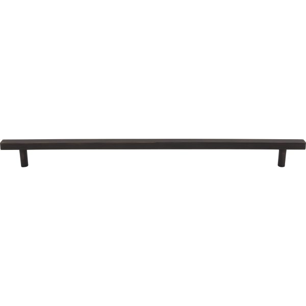 18" Center-to-Center Brushed Oil Rubbed Bronze Square Dominique Appliance Handle - Image 3