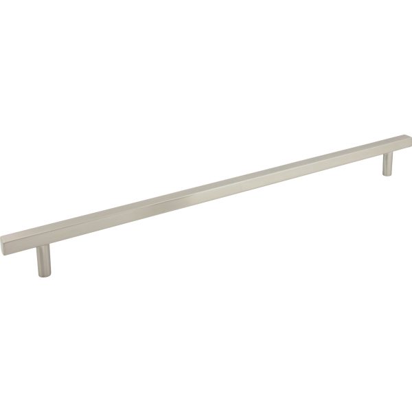 18" Center-to-Center Satin Nickel Square Dominique Appliance Handle