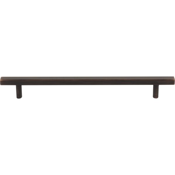 192 mm Center-to-Center Brushed Oil Rubbed Bronze Square Dominique Cabinet Bar Pull - Image 3