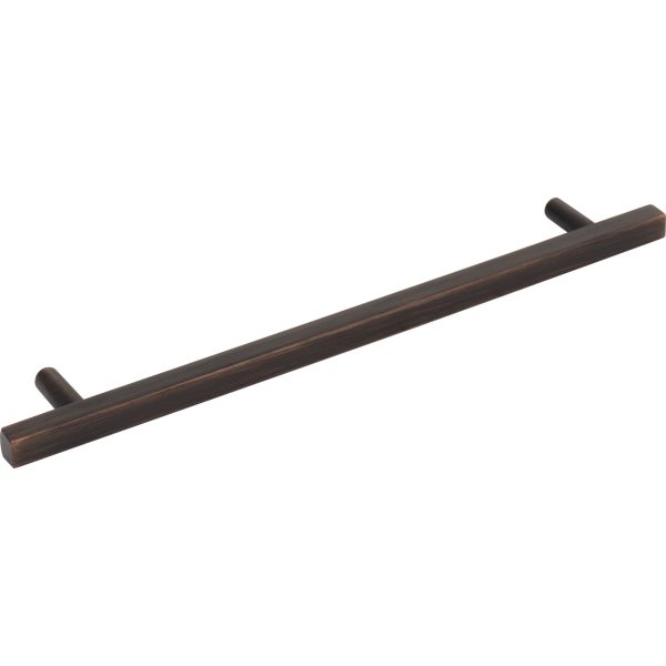 192 mm Center-to-Center Brushed Oil Rubbed Bronze Square Dominique Cabinet Bar Pull - Image 4