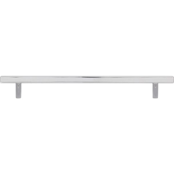 192 mm Center-to-Center Polished Chrome Square Dominique Cabinet Bar Pull - Image 6