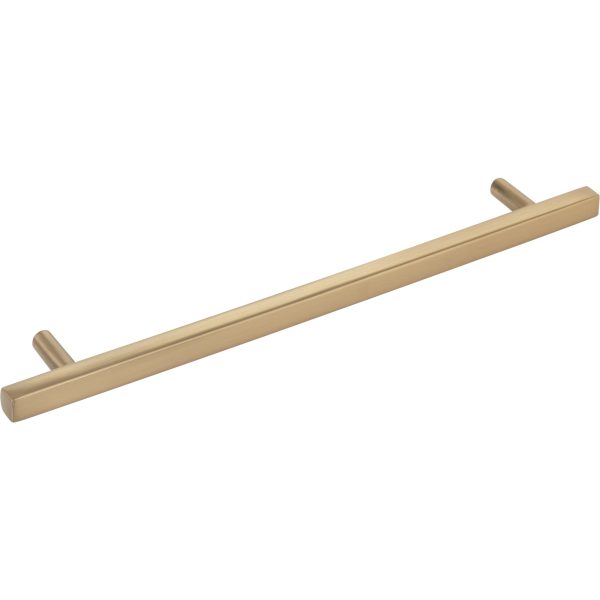 192 mm Center-to-Center Satin Bronze Square Dominique Cabinet Bar Pull - Image 4