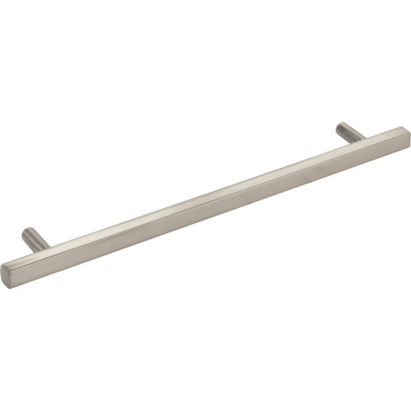 192 mm Center-to-Center Satin Nickel Square Dominique Cabinet Bar Pull - Image 4