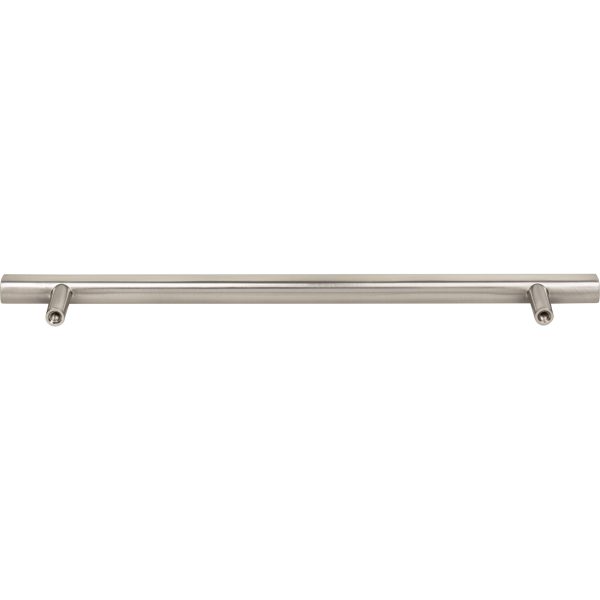 192 mm Center-to-Center Satin Nickel Square Dominique Cabinet Bar Pull - Image 5