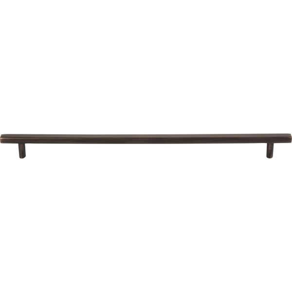 305 mm Center-to-Center Brushed Oil Rubbed Bronze Square Dominique Cabinet Bar Pull - Image 3