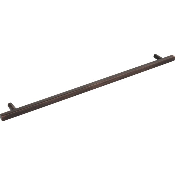 305 mm Center-to-Center Brushed Oil Rubbed Bronze Square Dominique Cabinet Bar Pull - Image 4