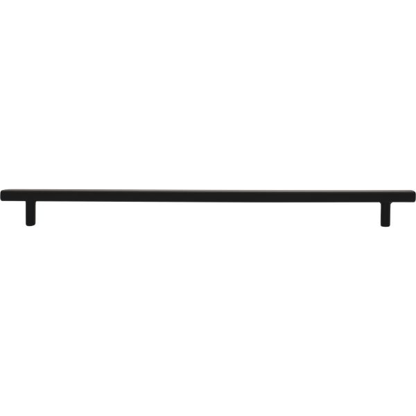 305 mm Center-to-Center Matte Black Square Dominique Cabinet Bar Pull - Image 6