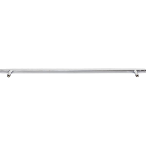 305 mm Center-to-Center Polished Chrome Square Dominique Cabinet Bar Pull - Image 5