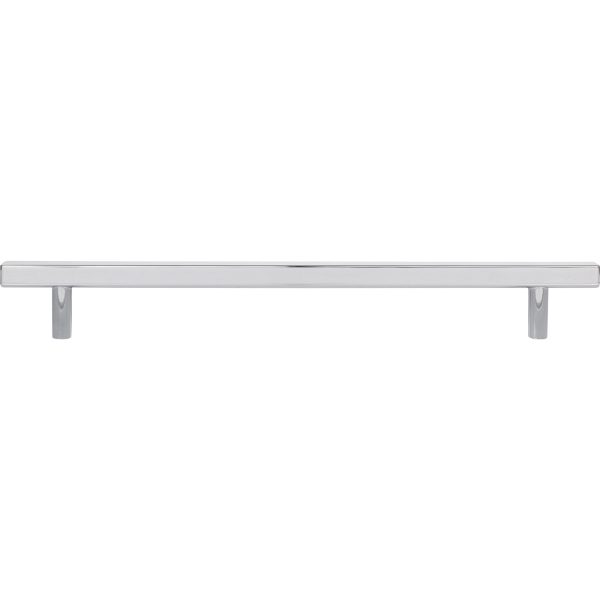 305 mm Center-to-Center Polished Chrome Square Dominique Cabinet Bar Pull - Image 6