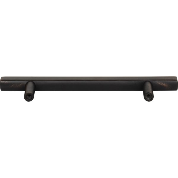 96 mm Center-to-Center Brushed Oil Rubbed Bronze Square Dominique Cabinet Bar Pull - Image 5