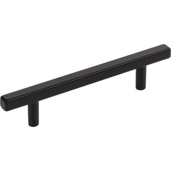96 mm Center-to-Center Matte Black Square Dominique Cabinet Bar Pull