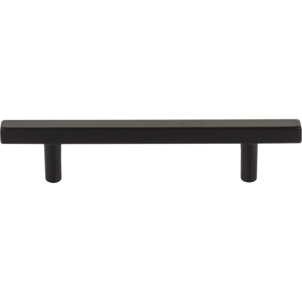 96 mm Center-to-Center Matte Black Square Dominique Cabinet Bar Pull - Image 3