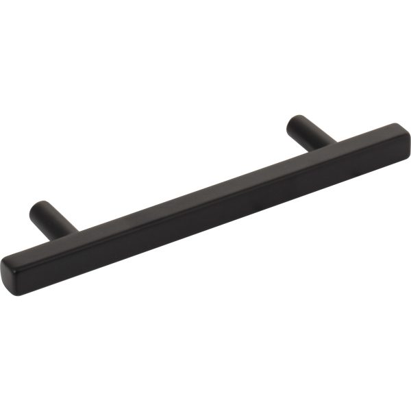 96 mm Center-to-Center Matte Black Square Dominique Cabinet Bar Pull - Image 4
