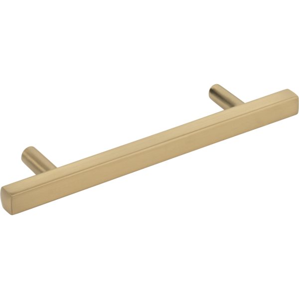 96 mm Center-to-Center Satin Bronze Square Dominique Cabinet Bar Pull - Image 4