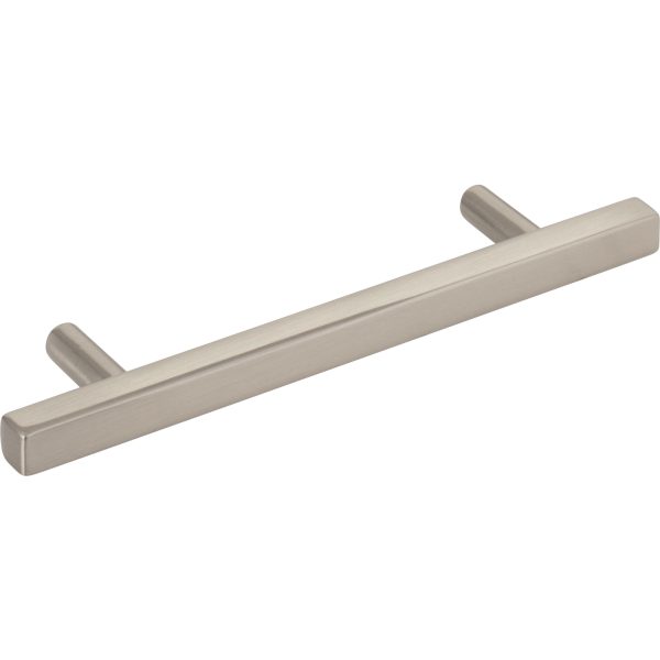 96 mm Center-to-Center Satin Nickel Square Dominique Cabinet Bar Pull - Image 4